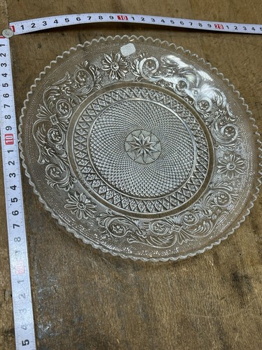 Baccarat assiette arabesque - , en