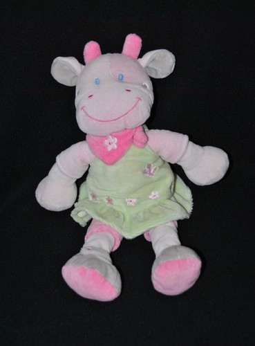 Peluche doudou girafe vache
