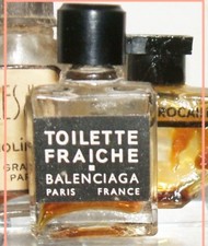 Flacon de parfum miniature