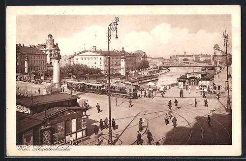 Carte postale vienne le - postale, vienne,
