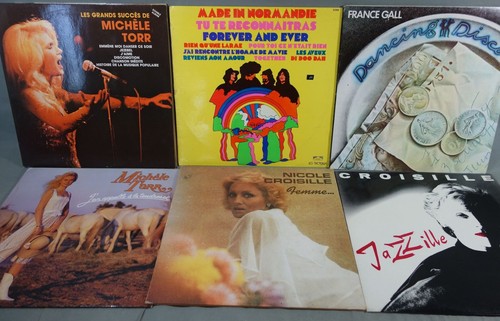 Disques vinyles croisille - vinyles,