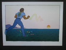 MOEBIUS  ex libris  2001 APRES JESUS CHRIST ESPACE BD NEUF