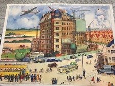 Carte scolaire Pédagogique Rossignol 76x56 Cm Histoire  Le maquis