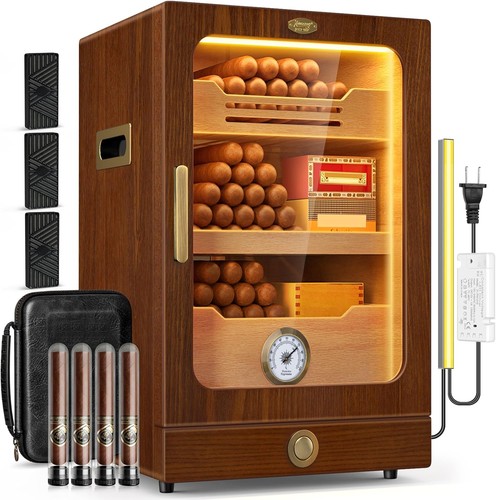 Desktop cigar humidor cabinet - humidor,