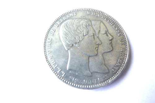 Pièce argent léopold 1 - pièce,