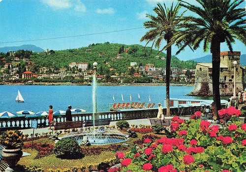 Italie rapallo fontaine delle - fontaine,