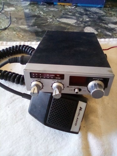 Vintage midland radio - midland, w/