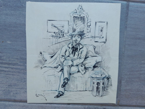 Dessin original drawing - dessin,