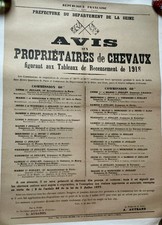 Guerre 14-18 Affiche Originale