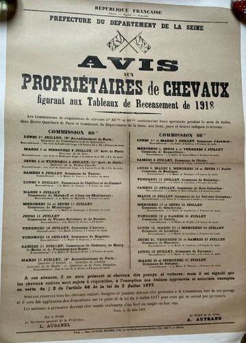 Guerre affiche originale - 14-18,