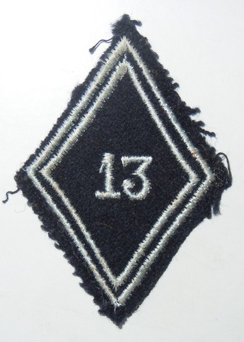 Insigne losange bras - de, mod.45