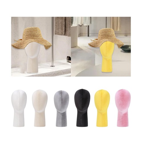 Mannequin tête porte chapeau - mannequin, porte-chapeau