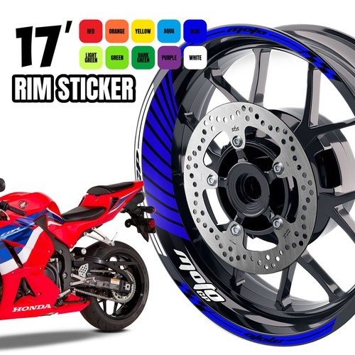 Aa02 inch wheel rim sticker - 17,