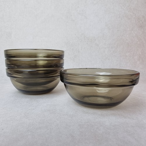 Ramequin arcopal fumé lot - –,