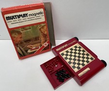 Jeux de voyage Multiplay Magnetic ASS - Dames Echecs Backgammon Solitaire... TBE