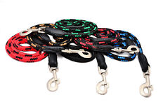 Court Fort Corde Laisse Chien 70cm 68.6cm Long Noir Rouge Bleu Vert Beige