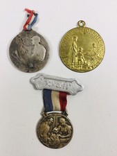 Lot Médaille 1916  France Journée des Orphelins Guerre Mondiale Guerre 1914 WW1