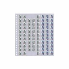 Feuilles transparentes Lindner pour roulettes de timbres. (838)