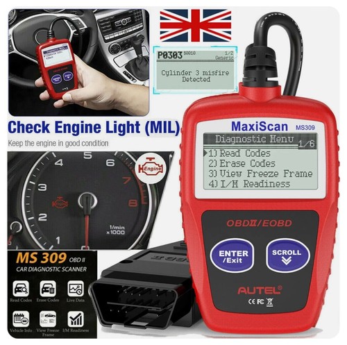 Autel maxiscan ms309 obd2 auto - maxiscan,