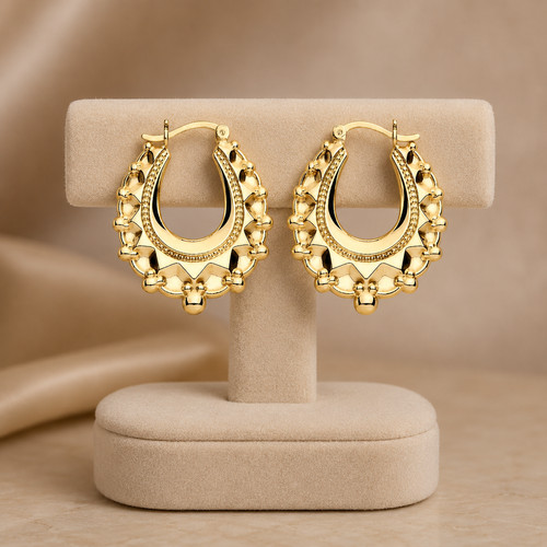 Boucles oreilles créoles - boucles, d'oreilles