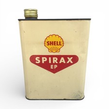 Ancien bidon d'huile SHELL