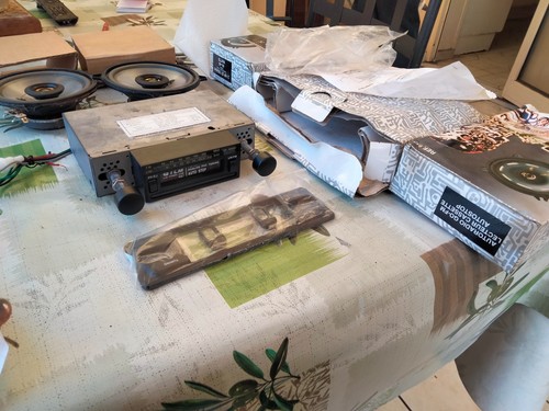 Ancien autoradio cassette avec - ancien,
