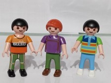 PLAYMOBIL x3 FIGURINES ENFANTS