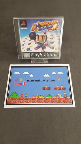 Ps1 bomberman world factory - bomberman,