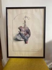 Edouard Traviés Lithographie encadrée