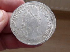 Ecu de Louis XIV aux 8 L du 2nd type daté de 1704 T (Nantes)