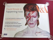 DAVID BOWIE IS UK QUAD ROLLED