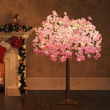 4FT Lighted Cherry Blossom