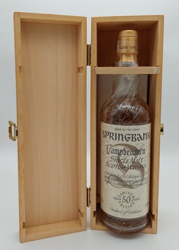 Springbank years old - springbank, 50