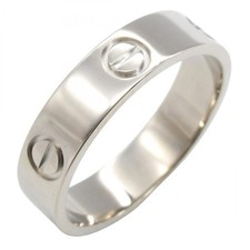 Bague CARTIER Love en or blanc