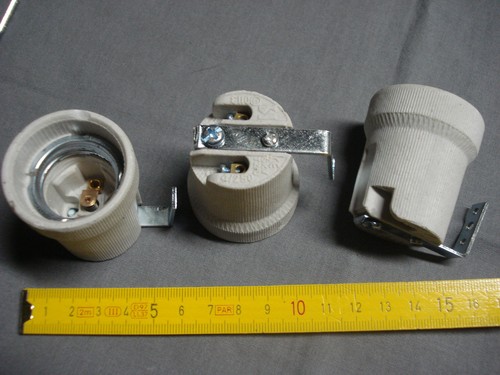 Douille en porcelaine - e,