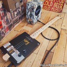 Guitare cigar box électrique "Placensia"