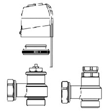 DK Vanne À 2 Voies Avec