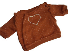 J8 Vêtement occasion BB Fille Sweat polaire à pois GEMO 1 Mois