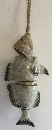 Poisson articulé céramique - articulÉ,
