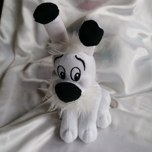Doudou peluche chien blanc - peluche,,