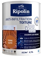 Anti infiltration toiture membrane d' étanchéité couleur terre cuite tuile 0.75L