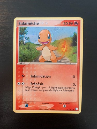 Carte pokémon salamèche - pokémon, :