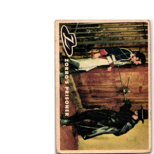 1958 topps zorro walt - 1958,