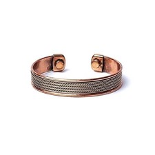 Bracelet cuivre quatre cordons