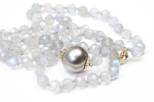 collier gold filled perle