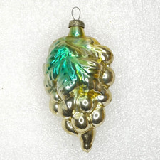 Ancien jouet ancien vintage en verre URSS ornement de Noël sapin de Noël déco...