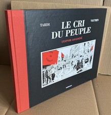 Tardi Vautrin. Numéroté Signé + Lithographie Le Cri du Peuple. Espoir Assassiné