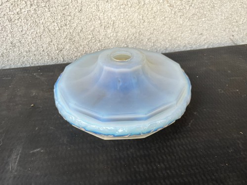 Tulipe lustre verre opalescent