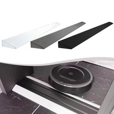 Rampe en silicone auto-adossante pour robot balayeur solution de seuil facile à