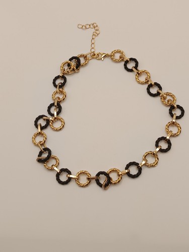 Collier ras cou maillons - ras,